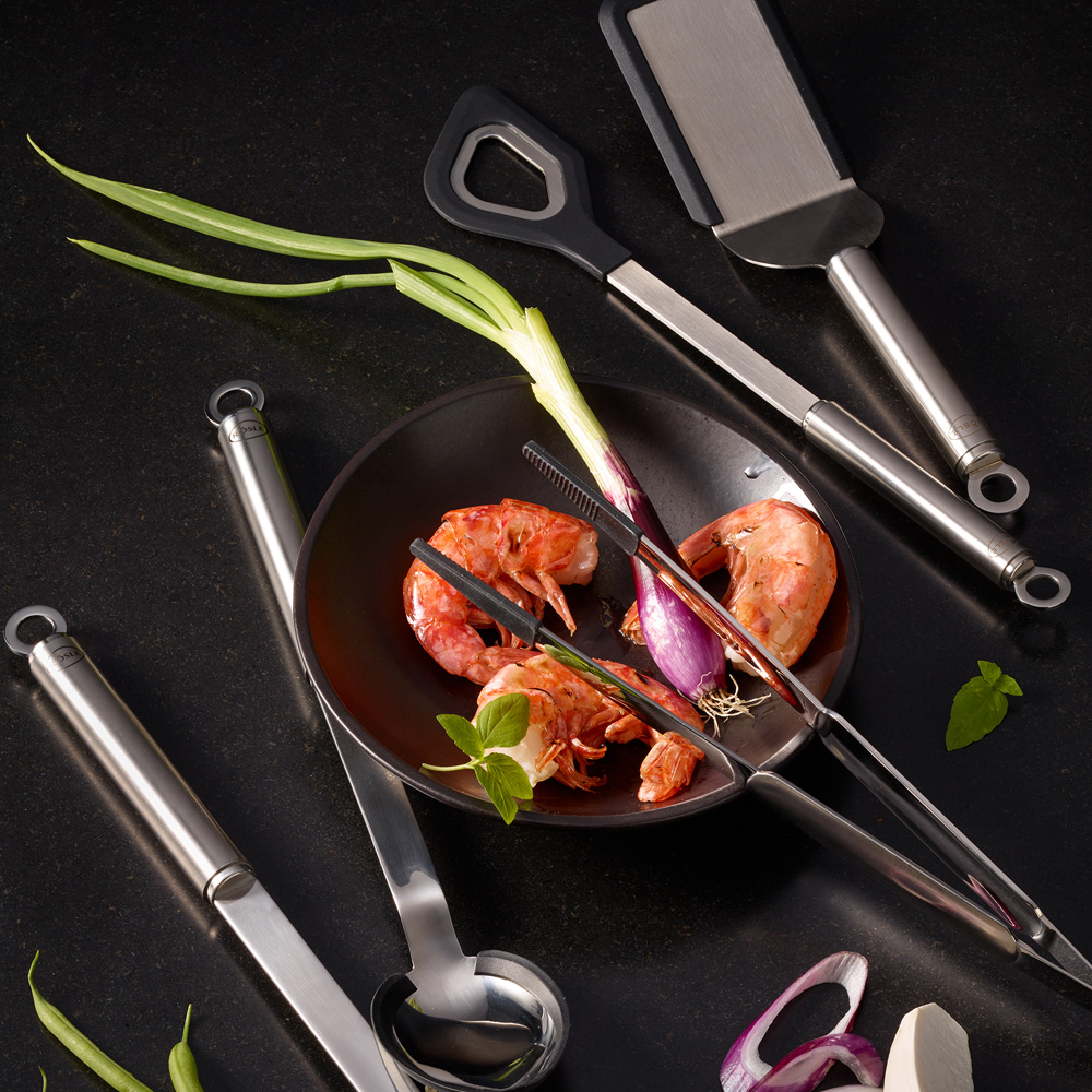 Ложка для приготування Rosle з силіконовим краєм, 32,9 см