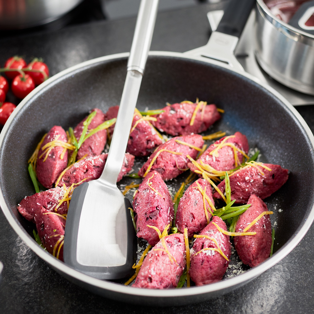 Лопатка кухонна Rosle з силіконовим краєм, 36,5 см