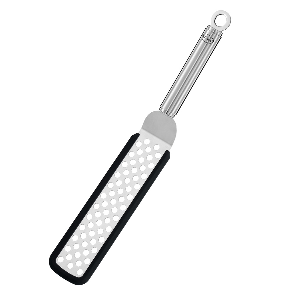 Лопатка с отверстиями гибкая Rosle с силиконовым краем, 32 см