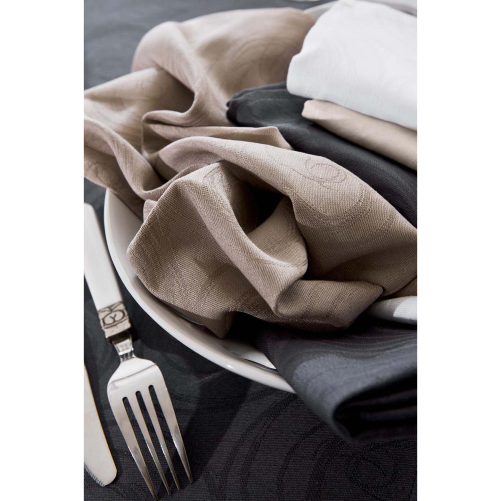 Набір серветок Tradilinge Spirale Ecru (бежевий), 100% бавовна, 45х45 см, 3 шт.