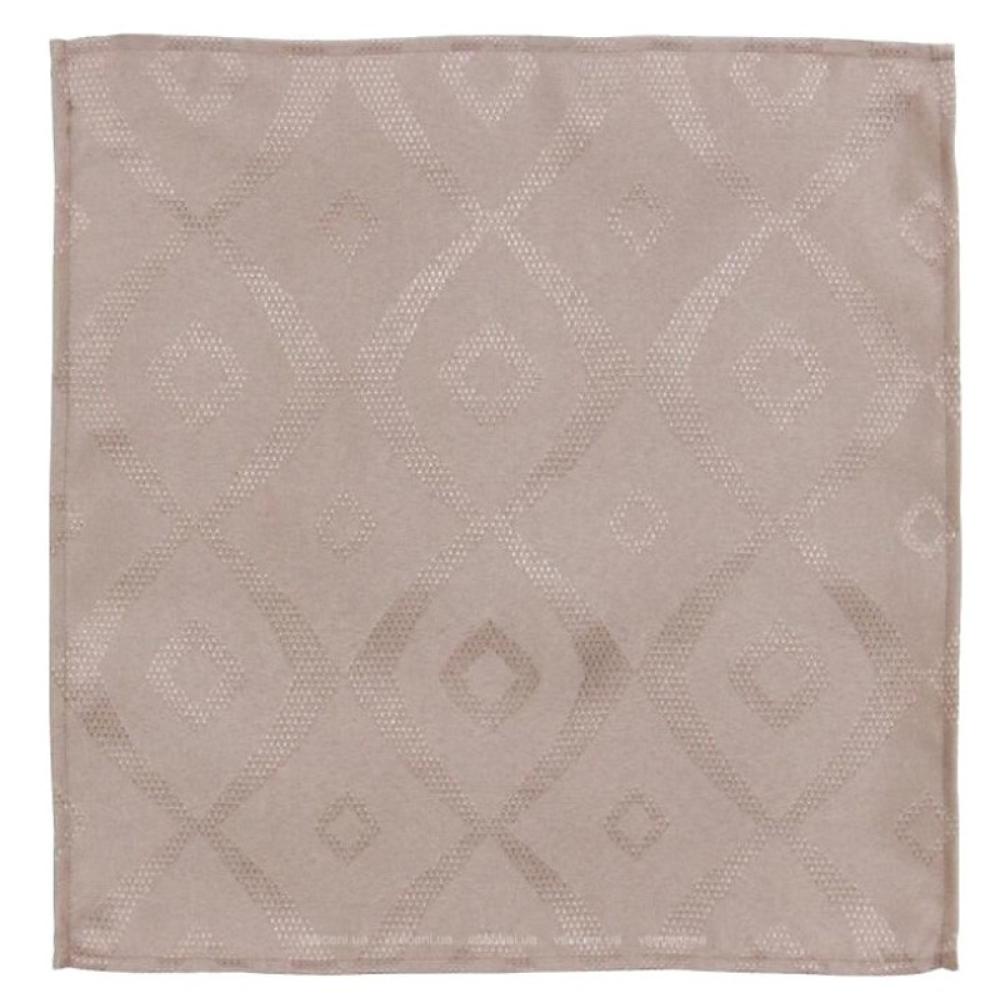 Набор салфеток Tradilinge Brunch Taupe (темно-серый), 100% полиэстер, 45х45 см, 3 шт.