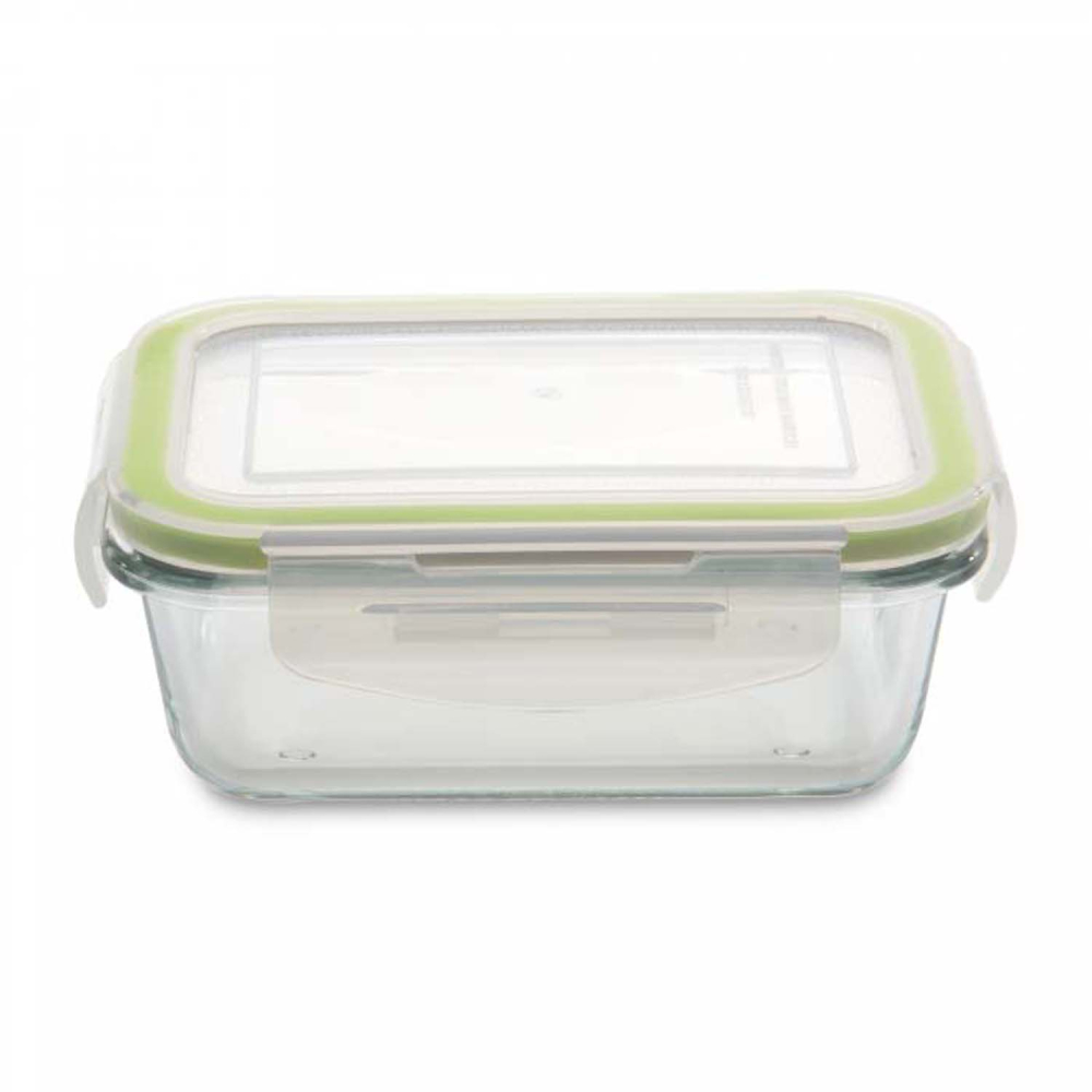 Контейнер харчовий прямокутний BergHOFF, скляний, 14,5 х 11 см, 0,33 л