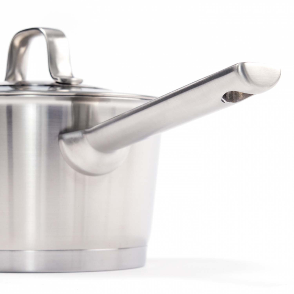 Ківш BergHOFF Manhattan зі скляною кришкою, діам. 16 см, 1,6 л