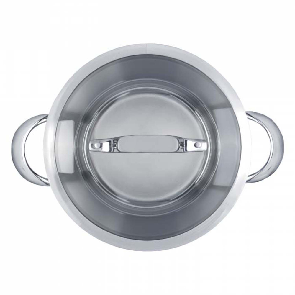 Каструля BergHOFF Tulip 26 див. зі скла. кришкою 7,8 л.