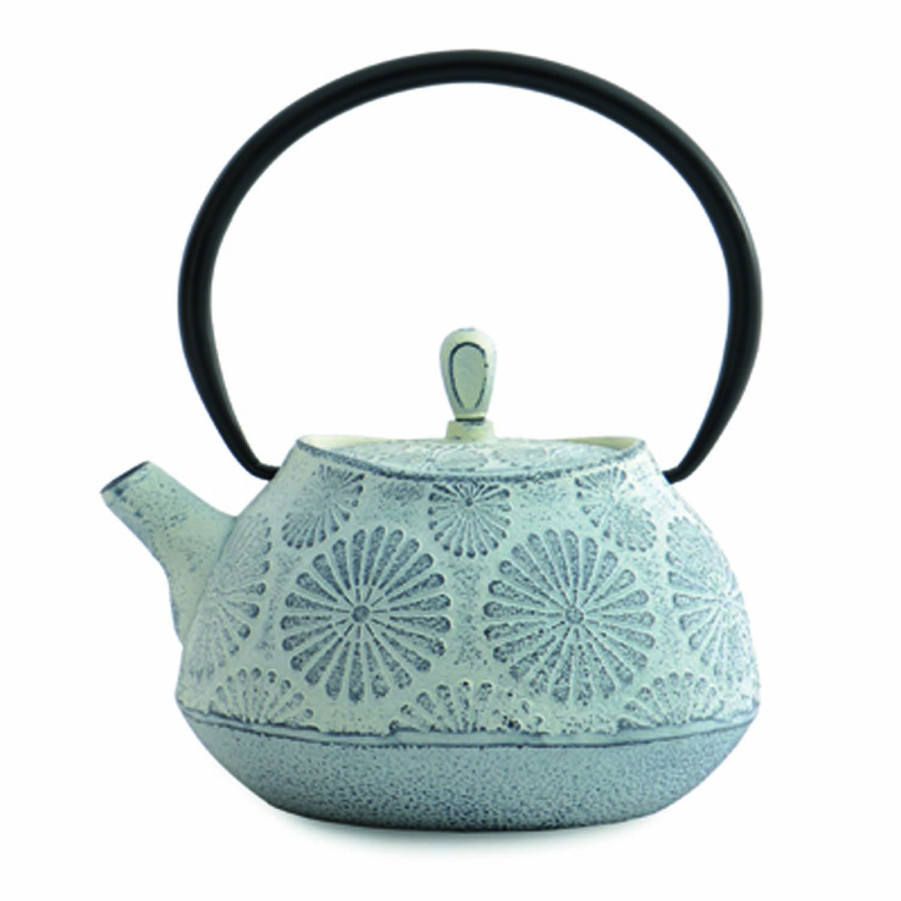 Чайник заварочный чугунный BergHOFF, белый, 1100 мл