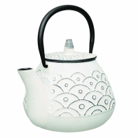 Чайник заварювальний чавунний BergHOFF, білий, 950 мл