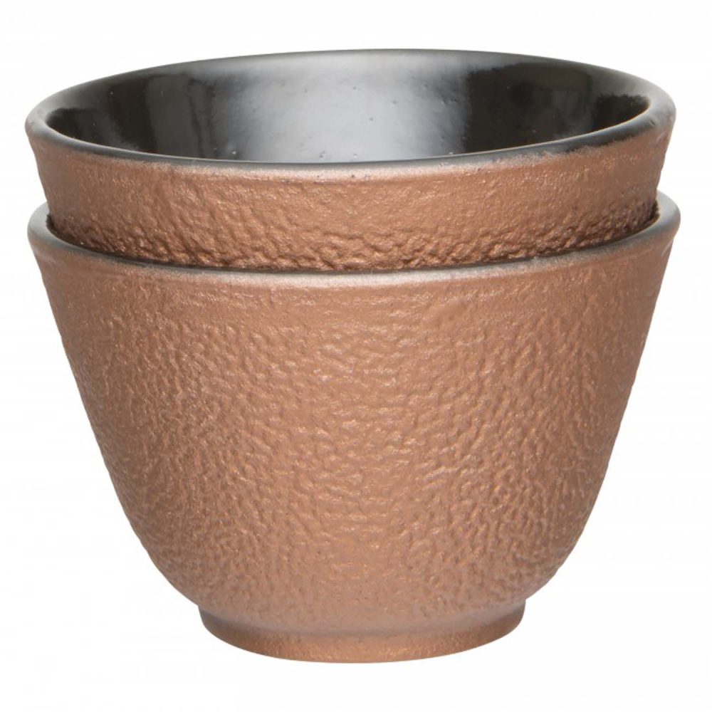 Набір чашок для чаю BergHOFF, чавун, "золотий", 100 мл, 2 шт.