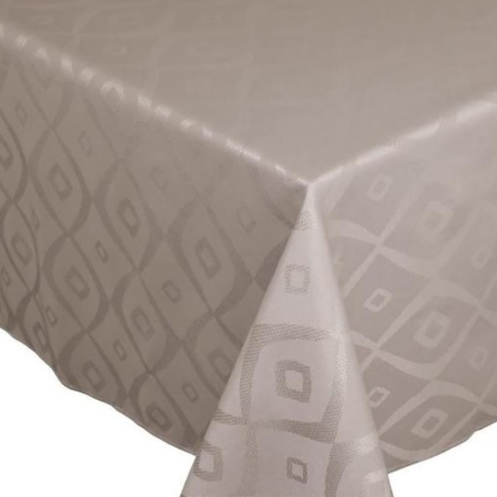 Скатерть Tradilinge Brunch Taupe, 100% полиэстер, 150 х 350 см