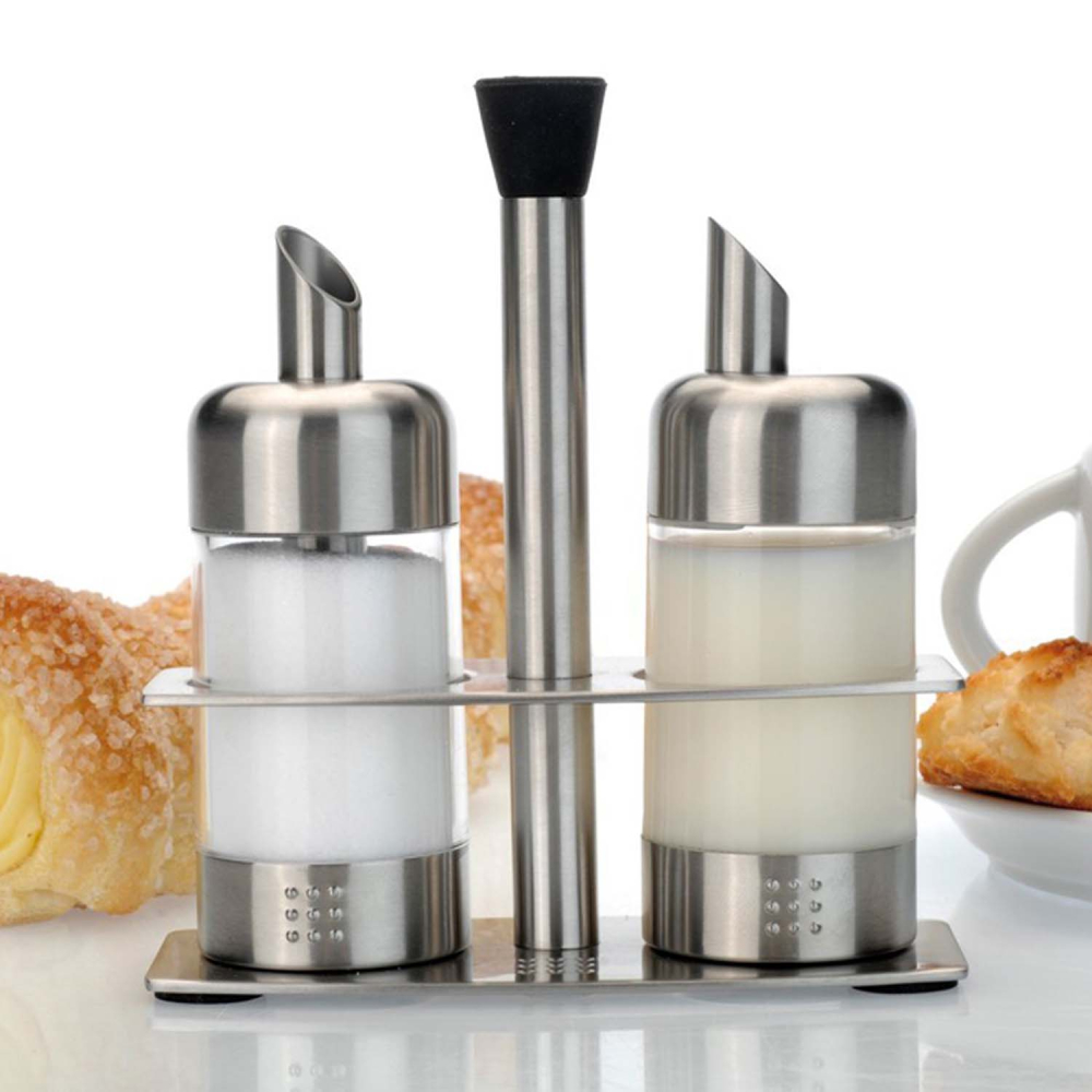 Набір для цукру та вершків BergHOFF Orion на підставці