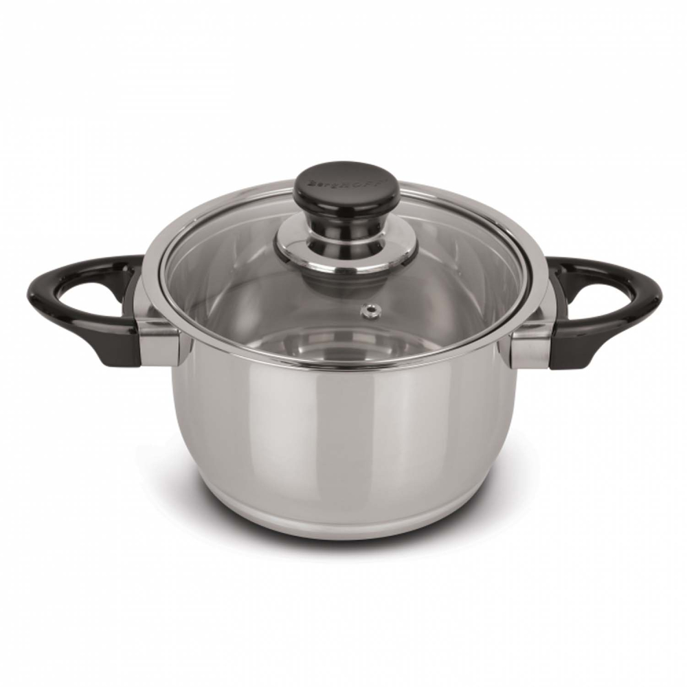 Набір посуду BergHOFF Vision Premium зі склян. кришками, 12 шт.