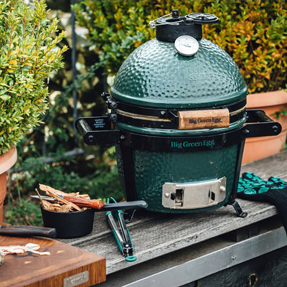 Гриль угольный Big Green Egg Mini, керамический