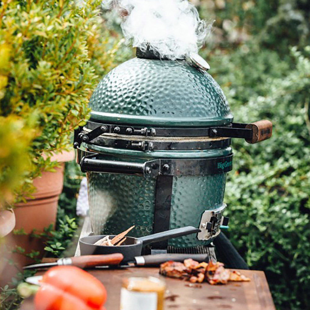 Гриль угольный Big Green Egg Mini, керамический