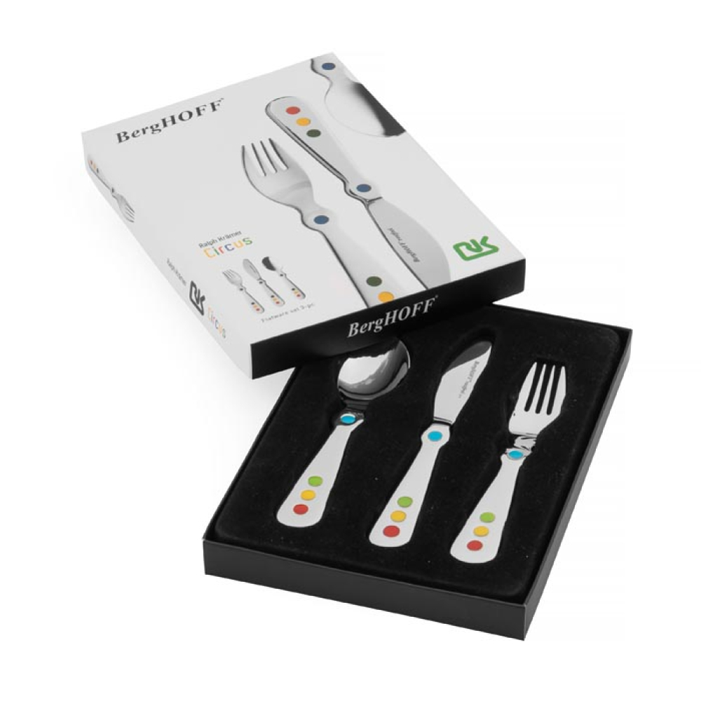 Набор столовых приборов для детей BergHOFF Circus, 3 пр.