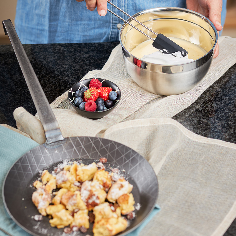 Лопатка силиконовая Rosle, черная, 26 см