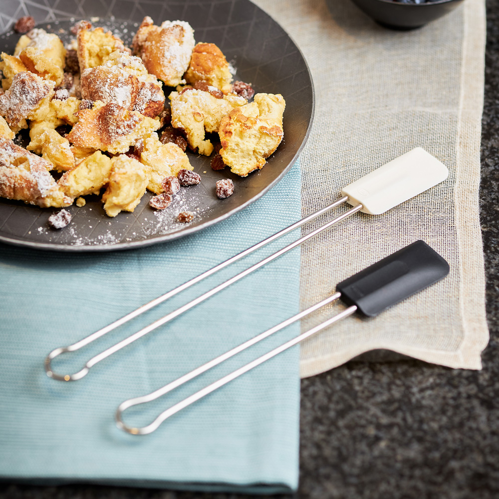 Лопатка для тіста силіконова Rosle, біла, 20 см