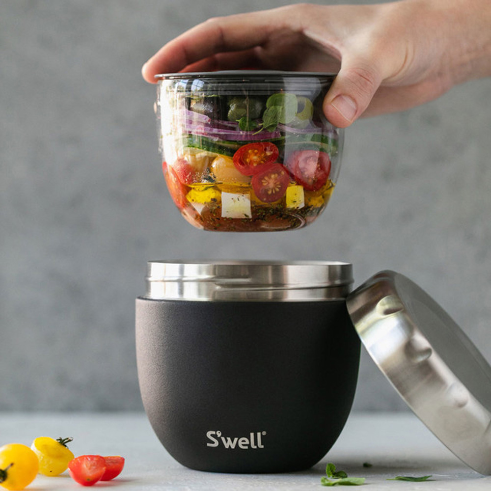Термоконтейнер для еды S'well ONYX, черный, 636 мл