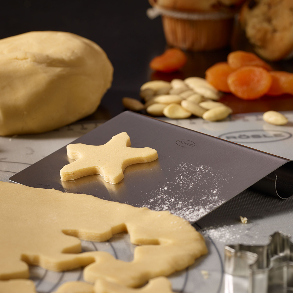 Скребок для теста Rosle, 15 х 12 см