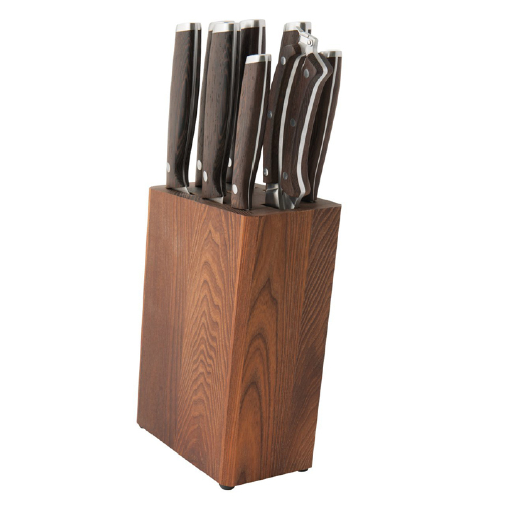 Набор ножей в колоде BergHOFF Redwood, 9 пр.