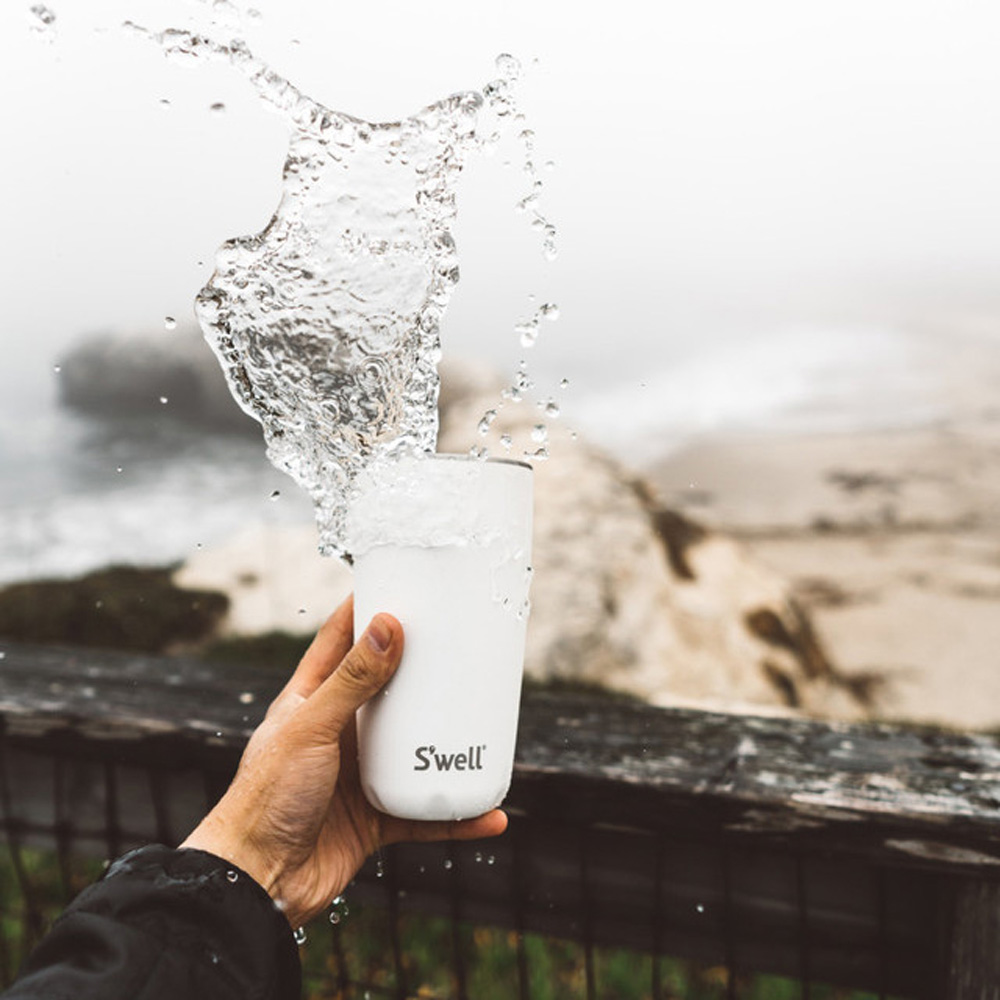 Термокружка для напитков S'well MOONSTONE, белая, 530 мл