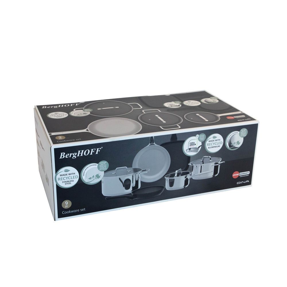 Набор посуды BergHOFF DiNA HELIX, 9 пр.