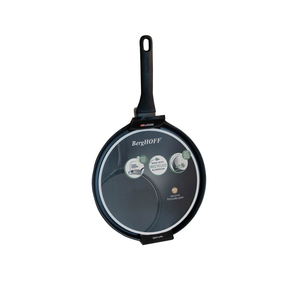Сковорода для млинців з антипригарним покриттям BergHOFF DiNA HELIX, діам. 28 см, 0,7 л