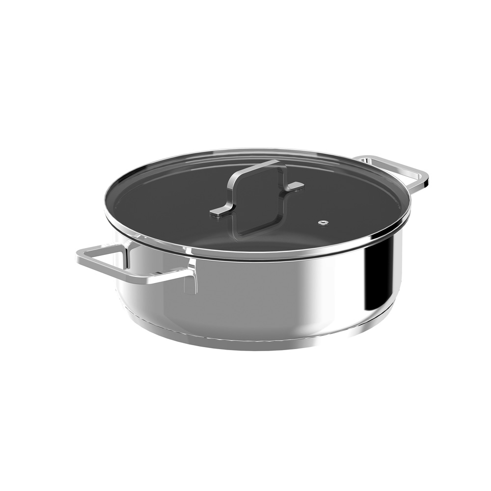 Сотейник с двумя ручками BergHOFF DiNA HELIX, диам. 28 см, 5,5 л