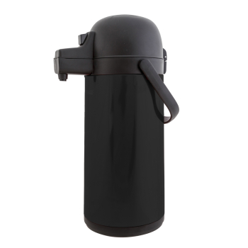Термос THERMOS AIRPOT зі скляною колбою, помповий, чорний, 1,9 л