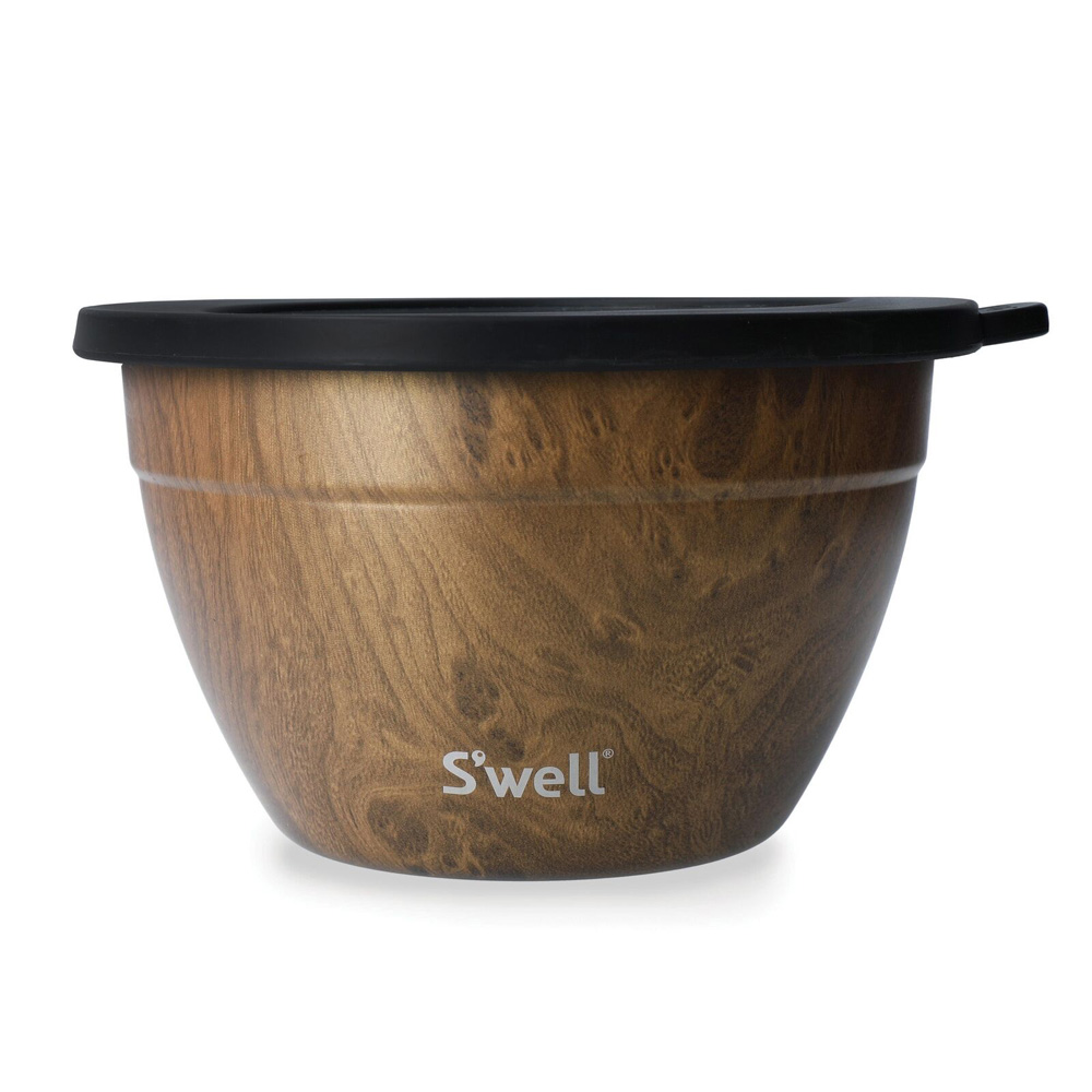 Набір для салату S'well TEAKWOOD, 1,9 л, 4 пр.