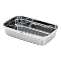 Контейнер сталевий Rosle FLEXX 2GO, прямокутний, 1 л