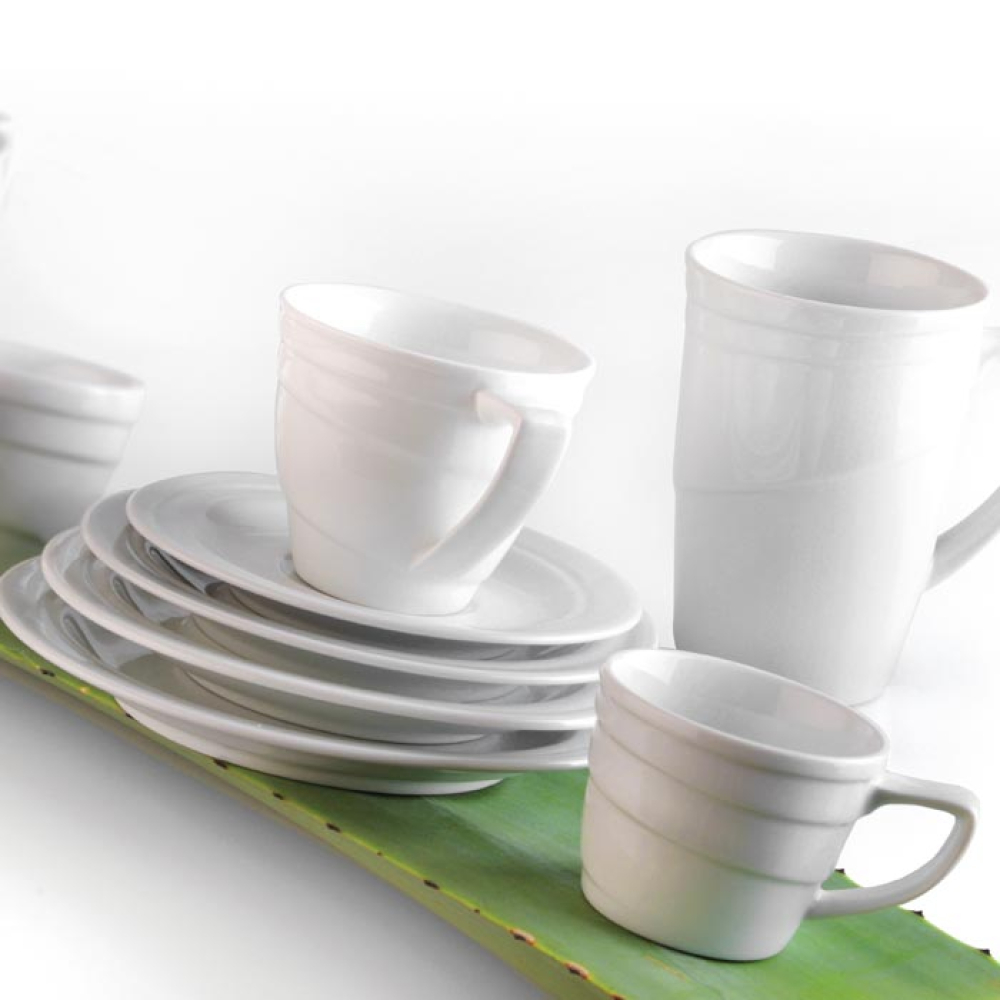 Чашка BergHOFF Hotel, порцелянова, з блюдцем, 120 мл