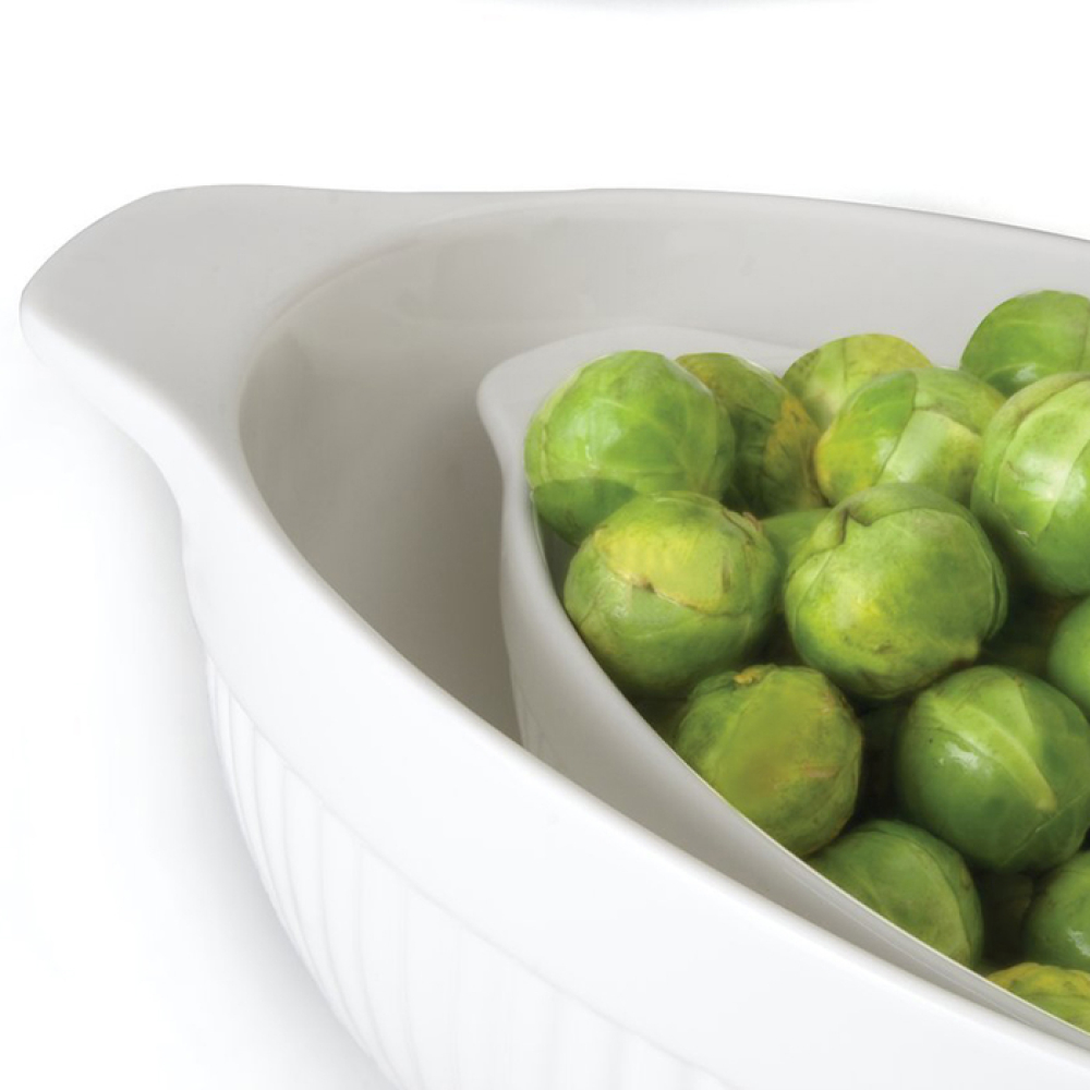 Форма для випічки BergHOFF Bianco овальна, 43 х 27 х 9 см