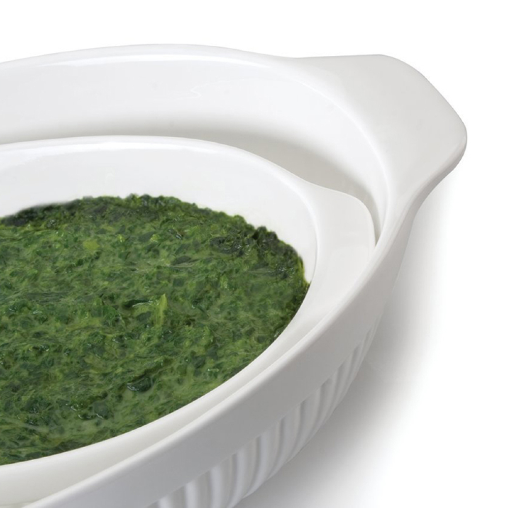 Форма для випічки BergHOFF Bianco овальна, 43 х 27 х 9 см