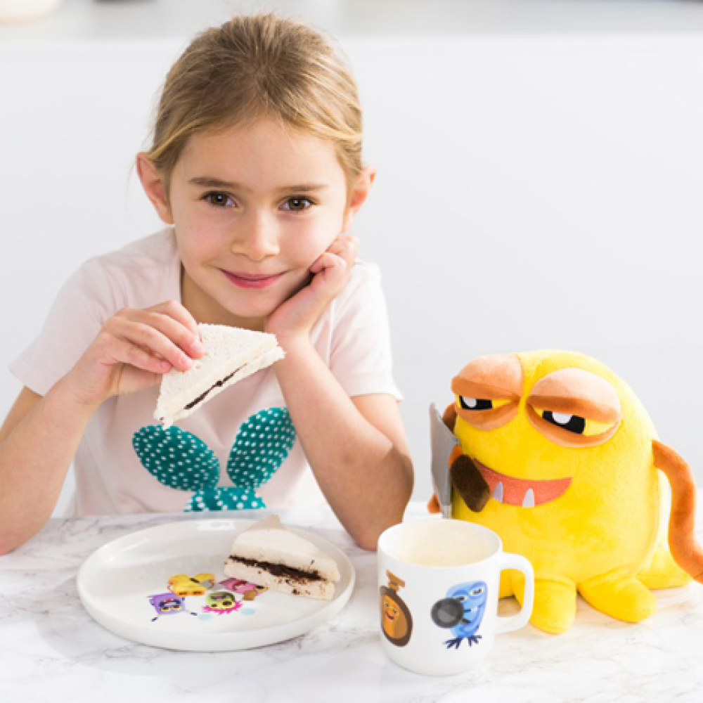 Набір посуду дитячий BergHOFF Monsters, порцеляна, 3 пр.