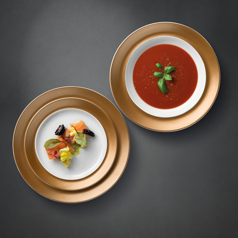 Набор тарелок BergHOFF GEM, белый, 3 шт.