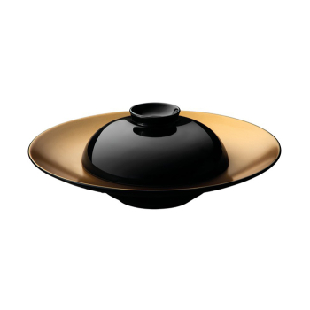 Тарілка для пасти BergHOFF GEM із кришкою, чорна