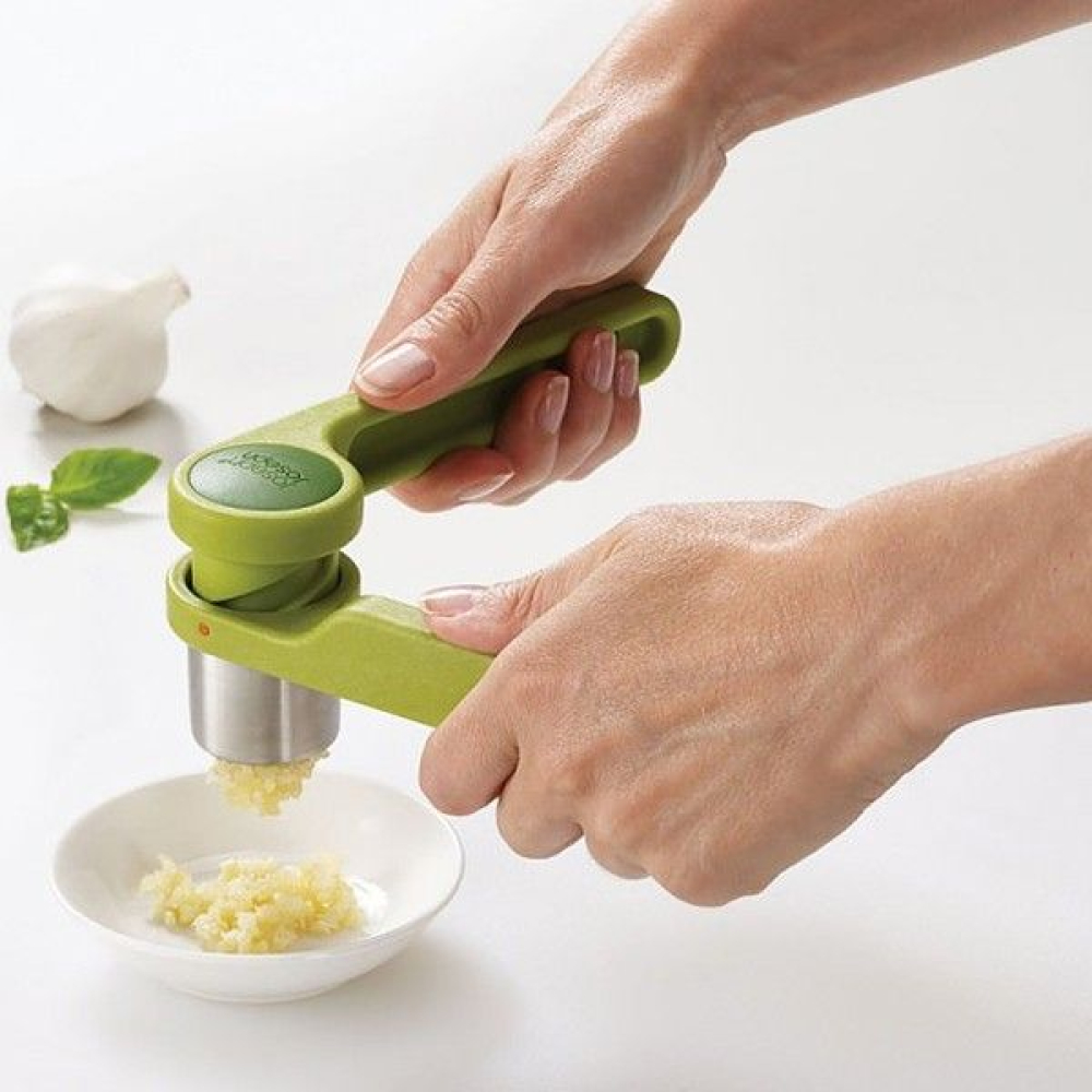 Пресс для чеснока Joseph Joseph GADGETS, зеленый, 4,6 х 17,6 х 5,8 см