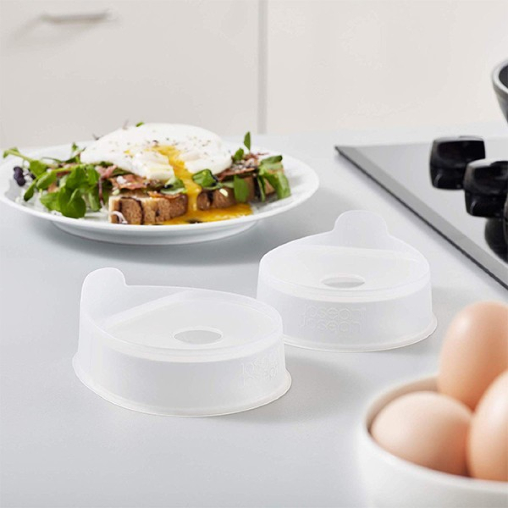 Набор для жарки яиц Joseph Joseph Froach Pods, белый, 4,5 х 11,8 х 10 см