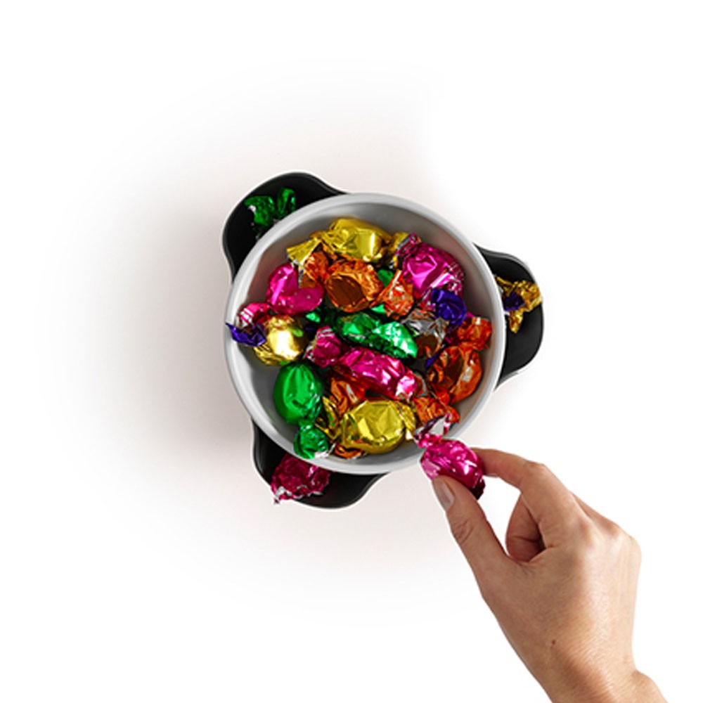 Двухуровневое блюдо с поддоном для сбора отходов Joseph Joseph Double Dish, серый, 6,2 х 17,8 х 16,8 см