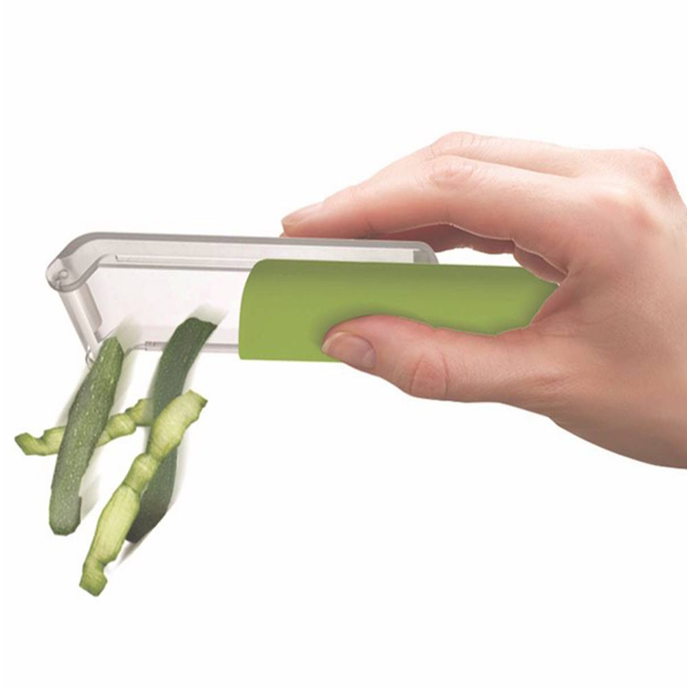Нож для очистки с резервуаром для кожуры Joseph Joseph, зеленый, 14,0 х 6,0 х 3,0 см