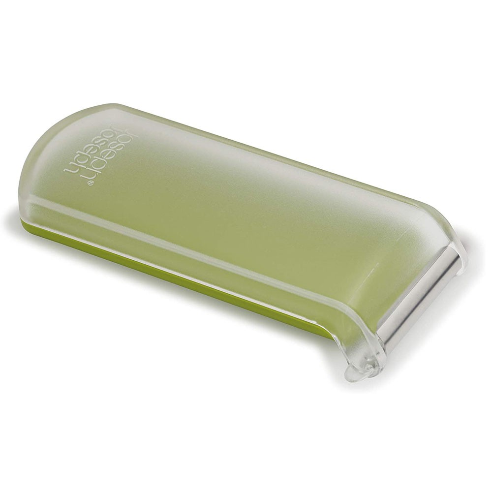 Нож для очистки с резервуаром для кожуры Joseph Joseph, зеленый, 14,0 х 6,0 х 3,0 см