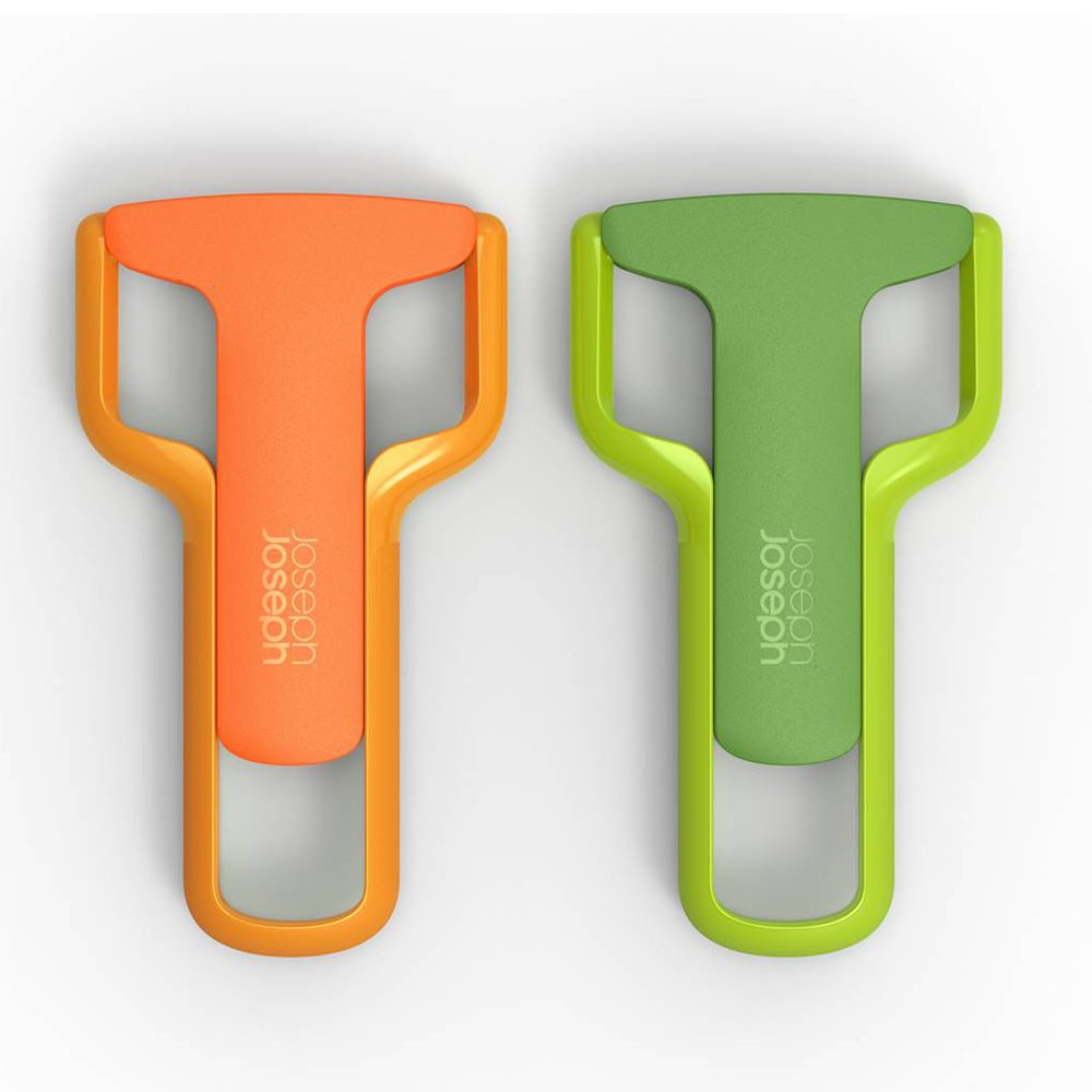 Овочечистка із вбудованим захистом леза Joseph Joseph, зелена, 14,0 х 7,5 х 1,8 см