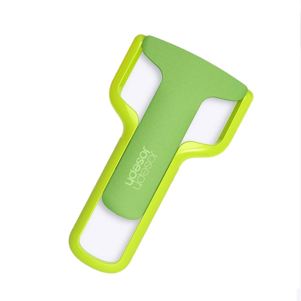 Овощечистка со встроенной защитой лезвия Joseph Joseph, зеленая, 14,0 х 7,5 х 1,8 см