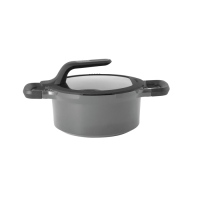 Кастрюля с антипригарным покрытием BergHOFF STAY COOL, серый, диам. 20 см, 2,8 л