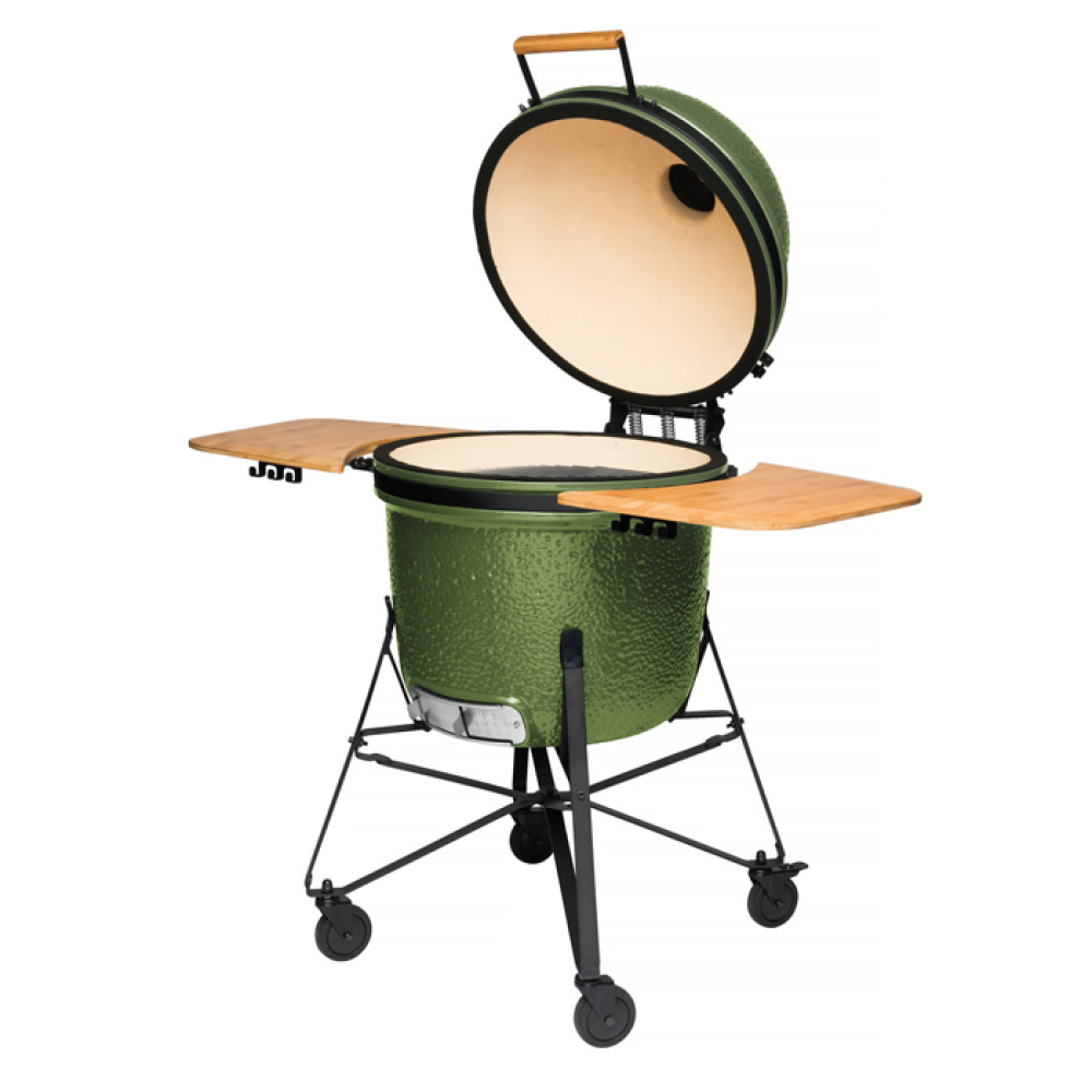 Великий керамічний гриль-піч BergHOFF, зелений