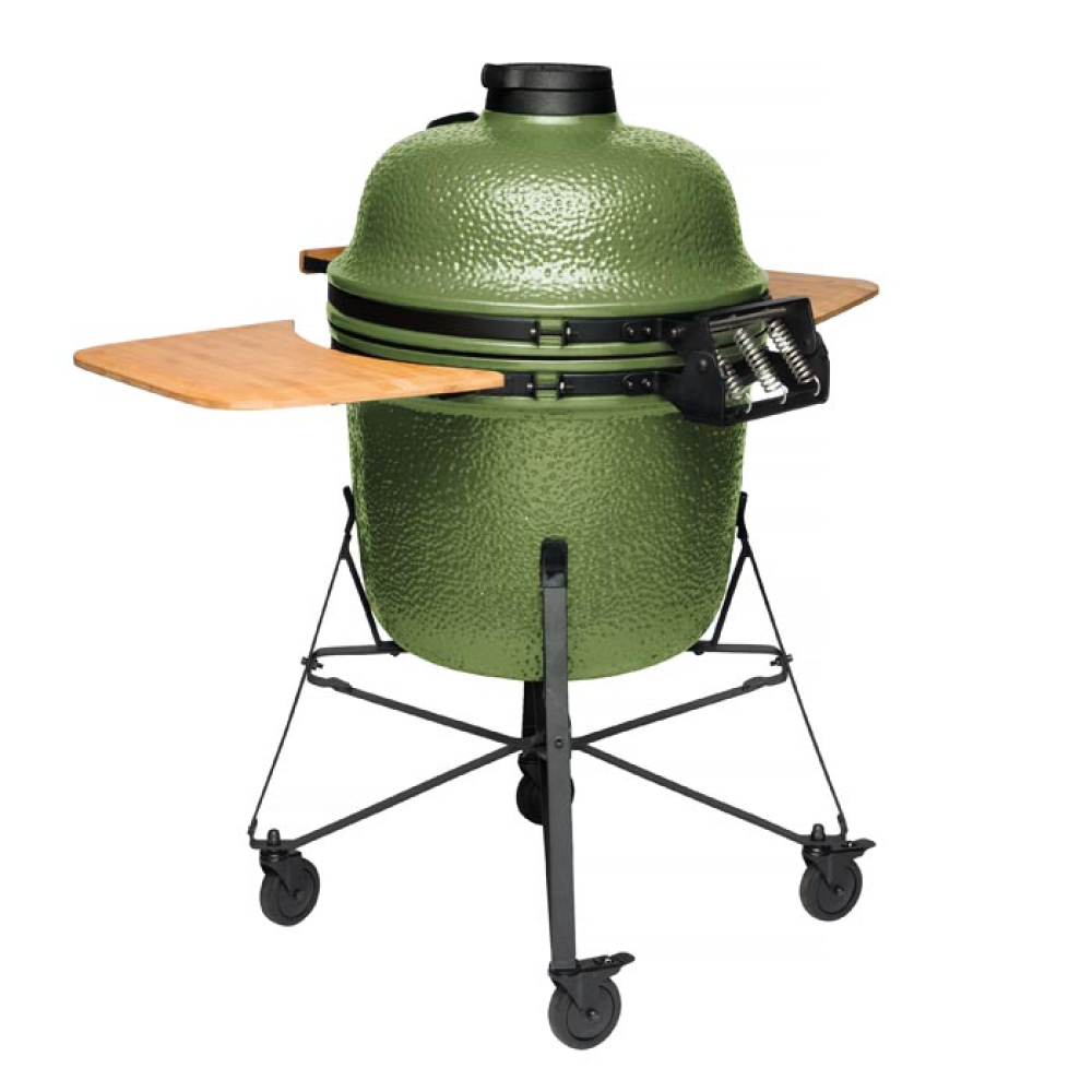 Великий керамічний гриль-піч BergHOFF, зелений