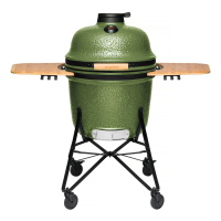 Великий керамічний гриль-піч BergHOFF, зелений