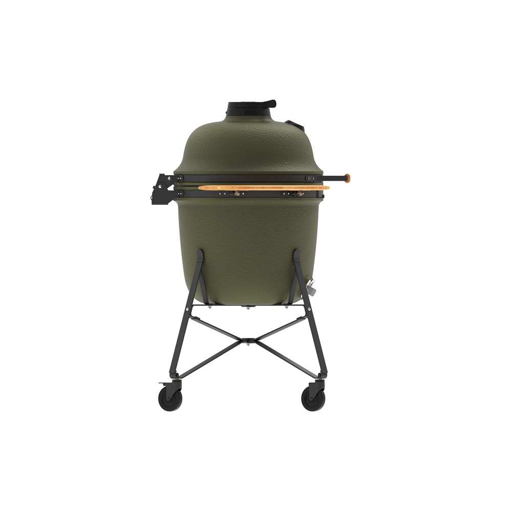 Гриль большой BergHOFF LEO, керамика, зеленый матовый, 58 см