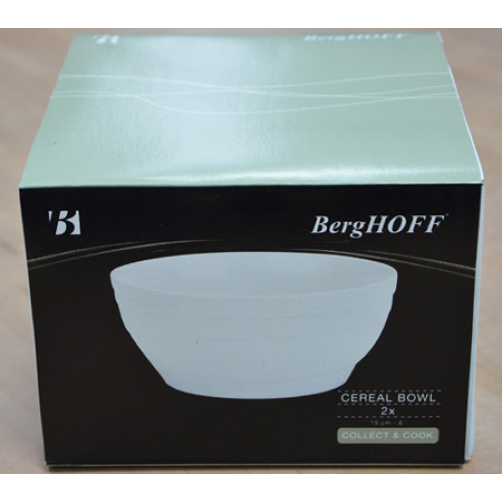 Набор мисок для мюсли BergHOFF Hotel, фарфор, диам. 15 см, 2 шт.