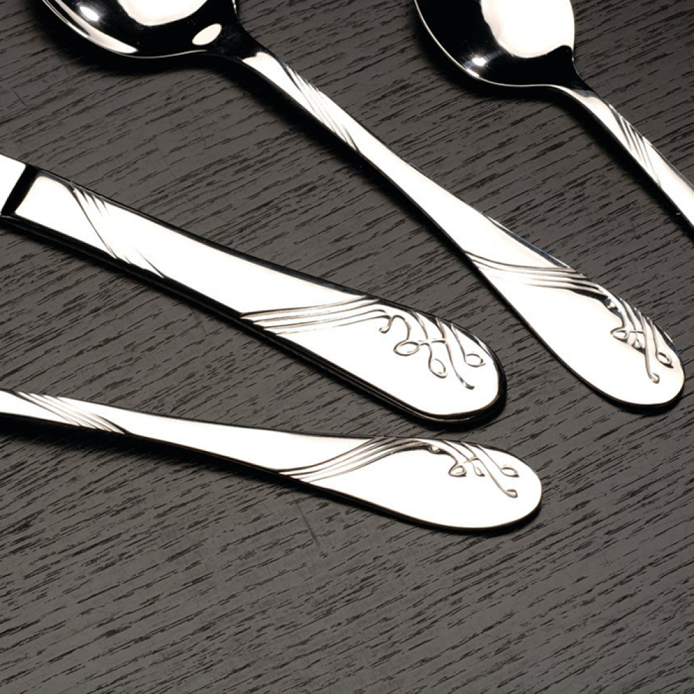 Набор столовых приборов CookCo Sphere (Susanna без позолоты), 24 пр.