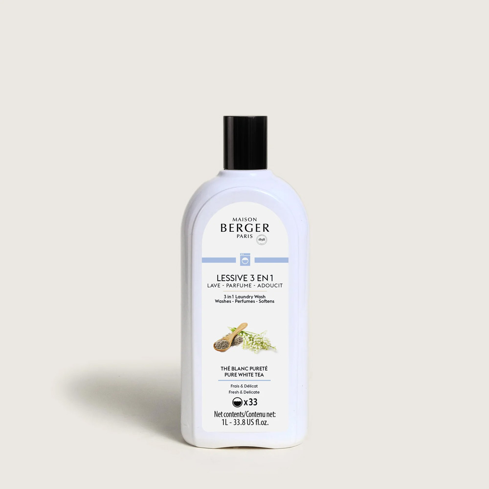 Засіб для прання Maison Berger Paris з ароматом PURE WHITE TEA, 1 л